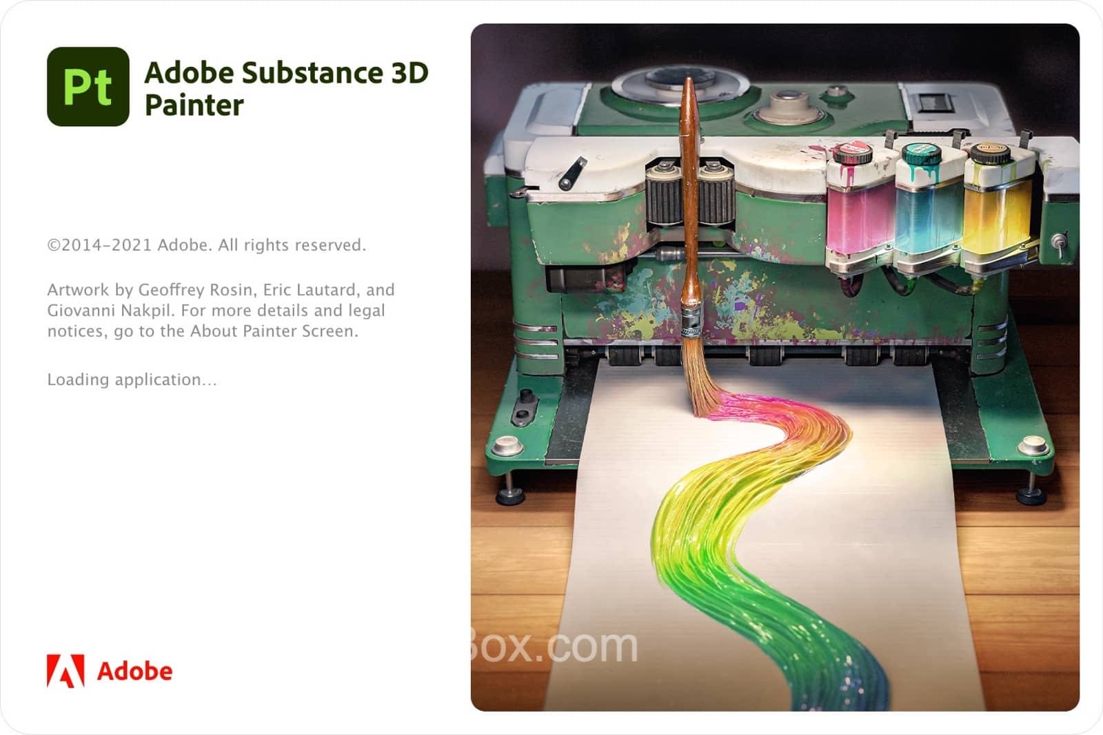 Adobe Substance 3D Painter 8.1.0 for mac 3D ֻ滭  _վ