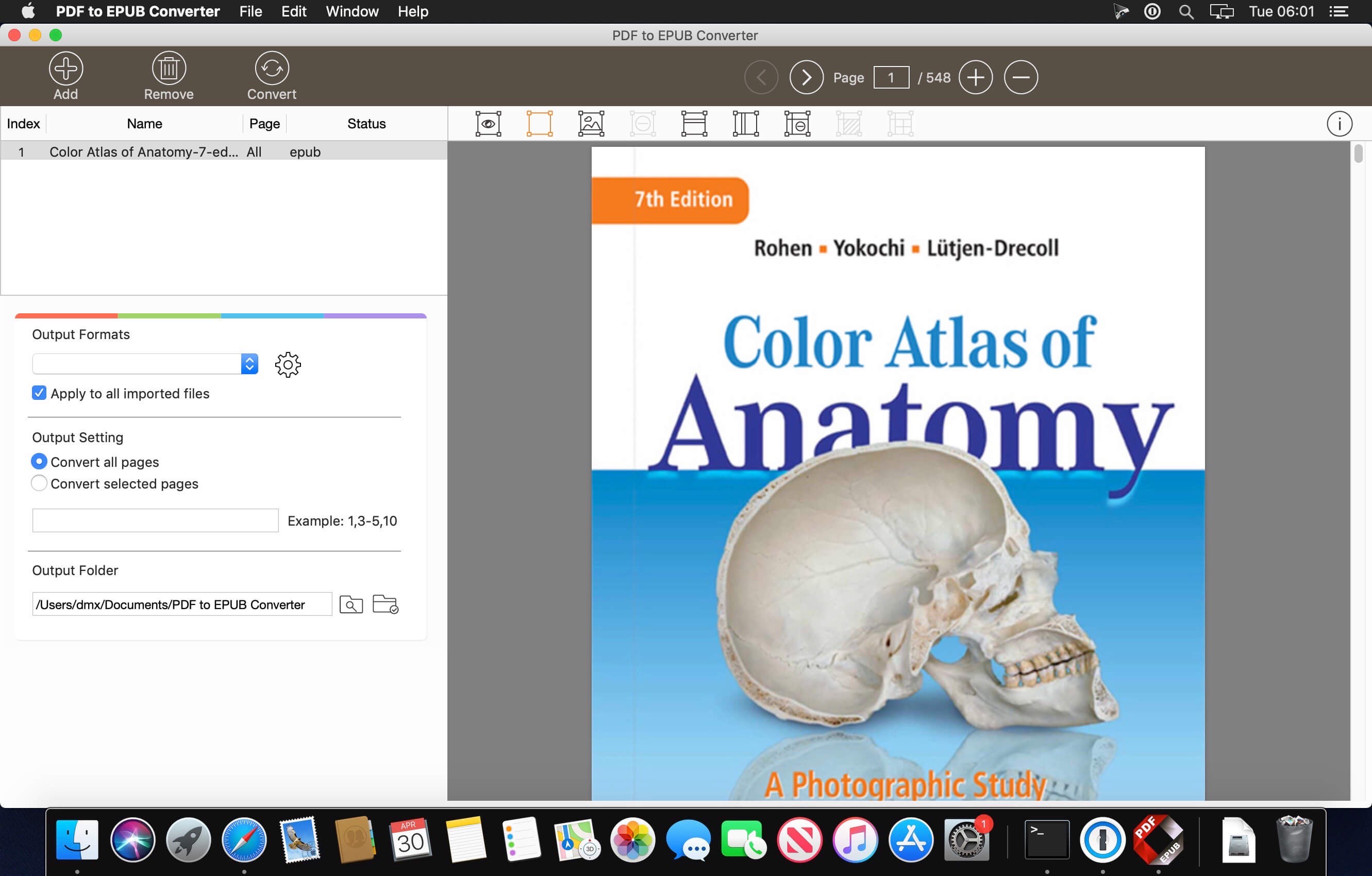 PDF to EPUB Converter 6.2.1 macpdfתΪepub_վ