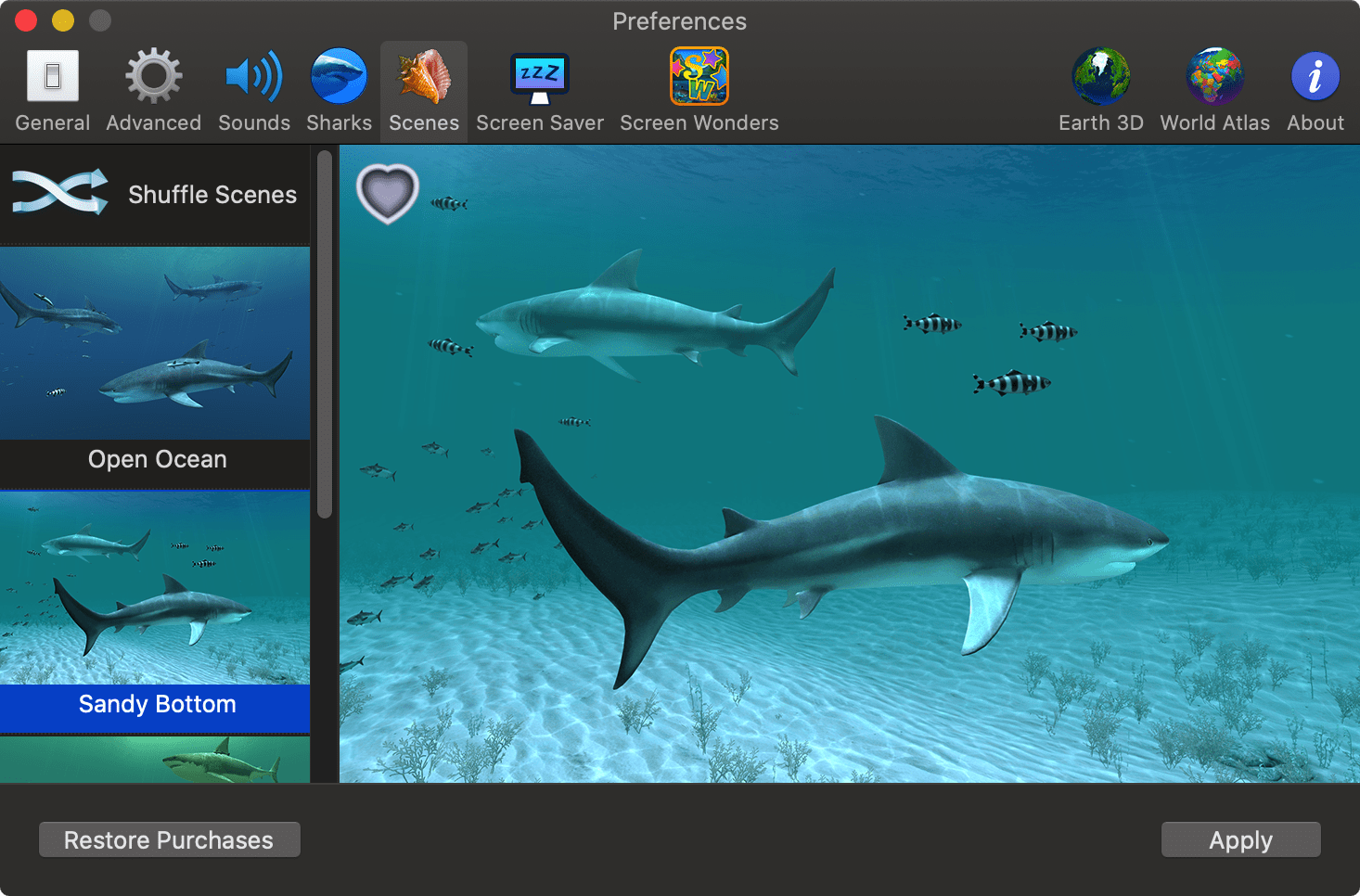 Sharks 3D 2.1.0 for mac mac㶯ֽ̬_վ