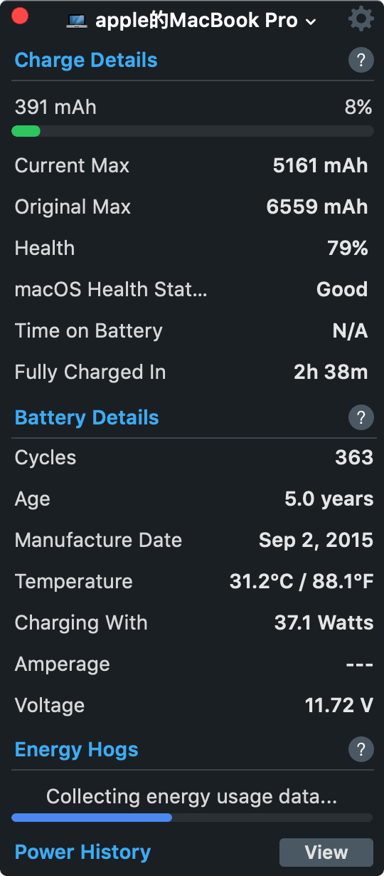 Battery Health 3 for mac 1.0.29 macؼ_վ