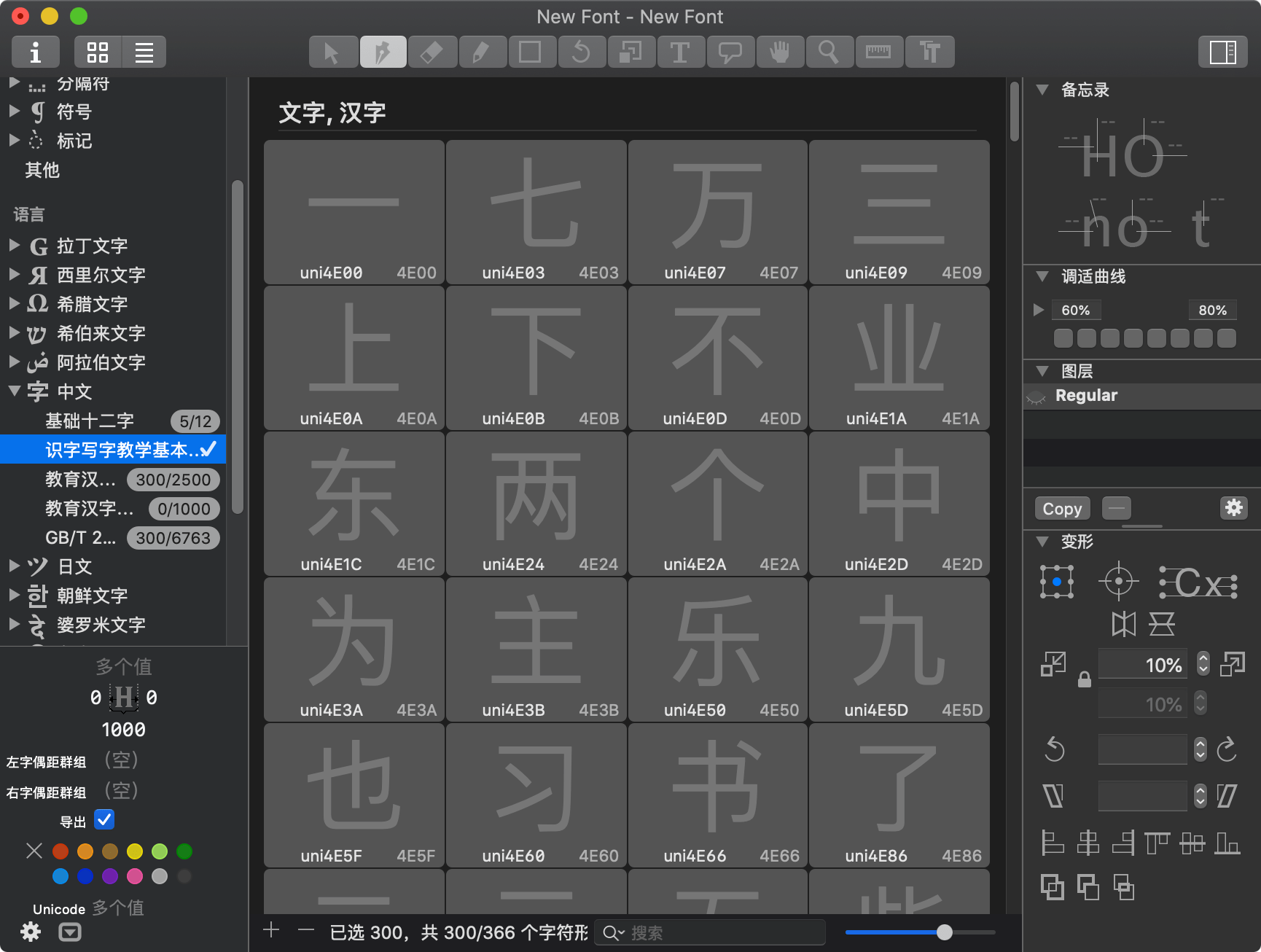 Glyphs for mac 3.1.1 macӦ_վ