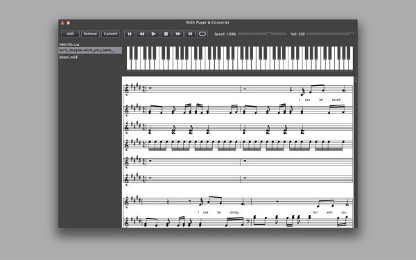 MIDI Player Converter Mac