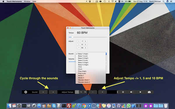 Touch Metronome Mac