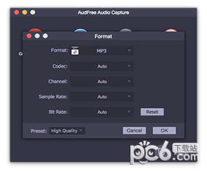 AudFree Audio Capture Mac