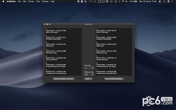 SubShifter for Mac