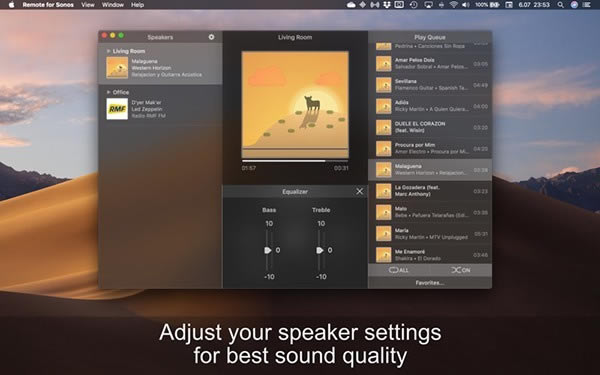 Remote for Sonos Mac