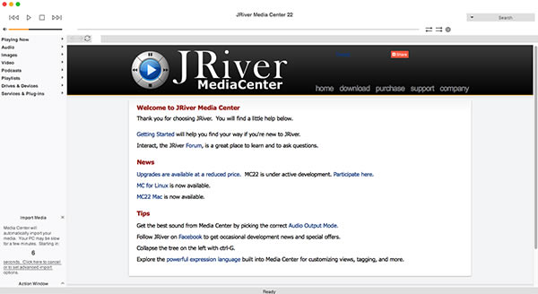 JRiver Media Center Mac