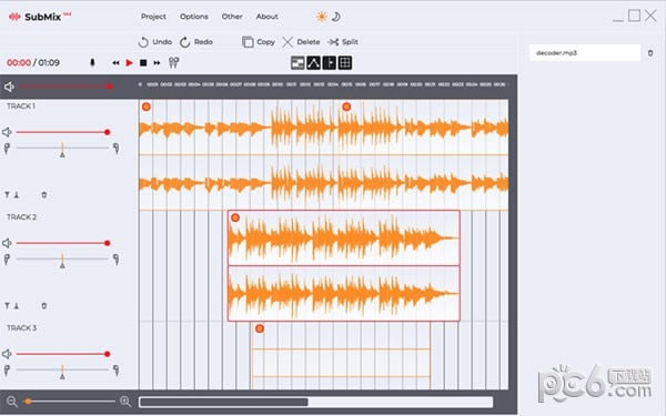SubMix Audio Editor for Mac