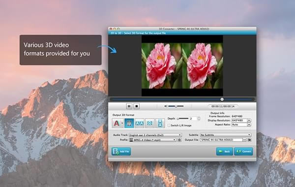 3D Converter for Mac