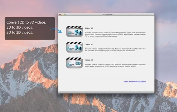 3D Converter for Mac
