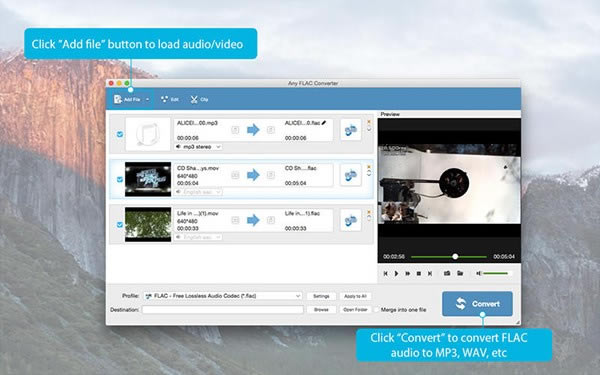 Any FLAC Converter Mac