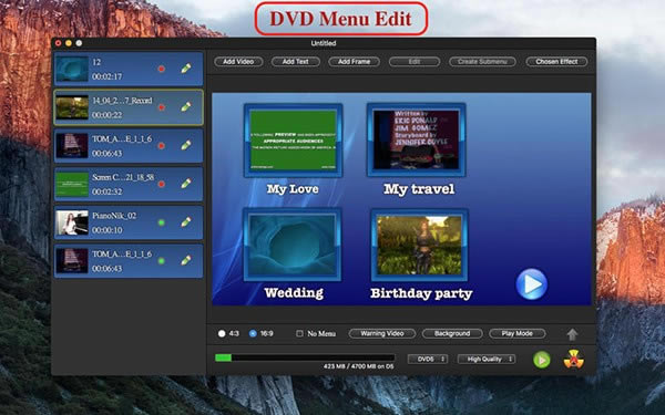 DVD Creator Pro Mac