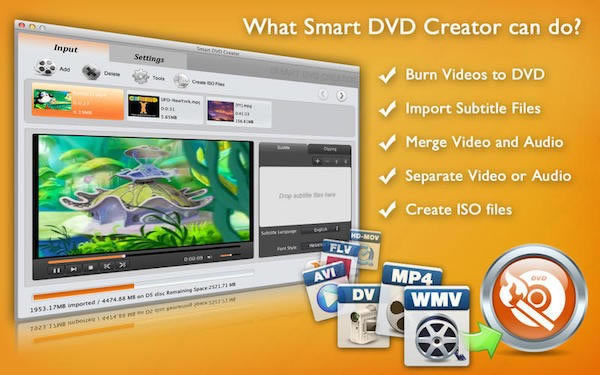 Smart dvd creator Mac