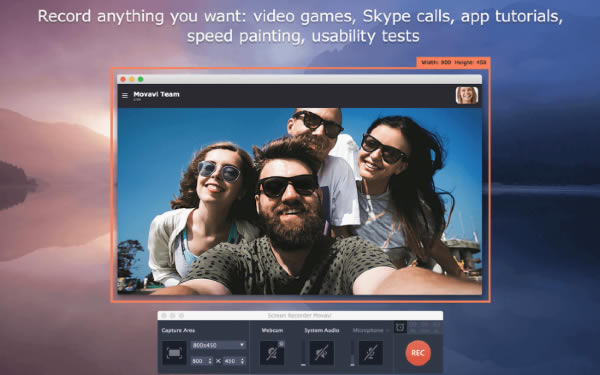 Movavi Screen Recorder Mac