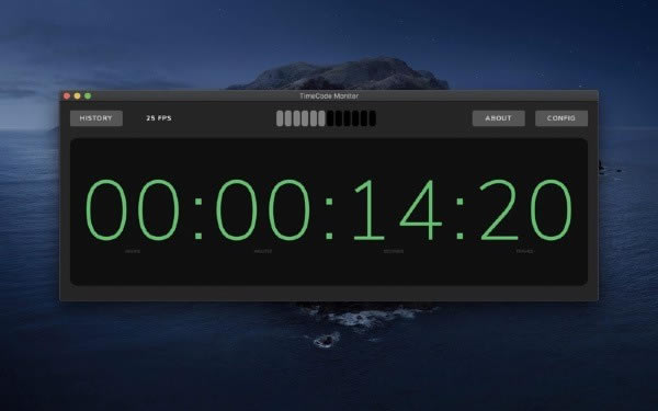 TimeCode Monitor Mac