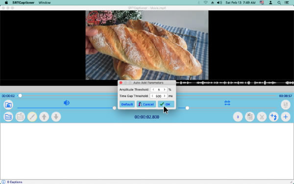 Advanced SRT Captioner Mac