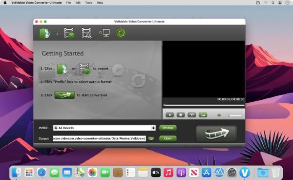 VidMobie Video Converter Mac