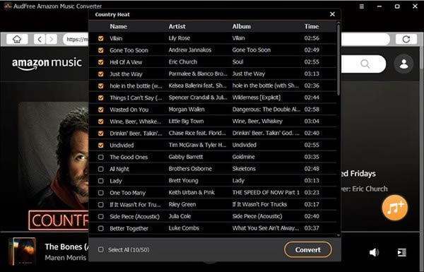 AudFree Amazon Music Converter Mac