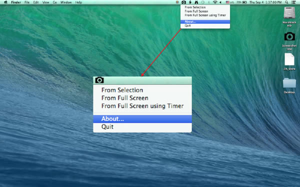 Screenshot One Mac