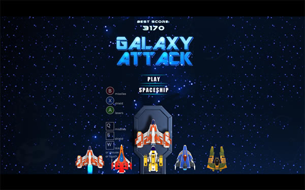 Galaxy Attack Mac