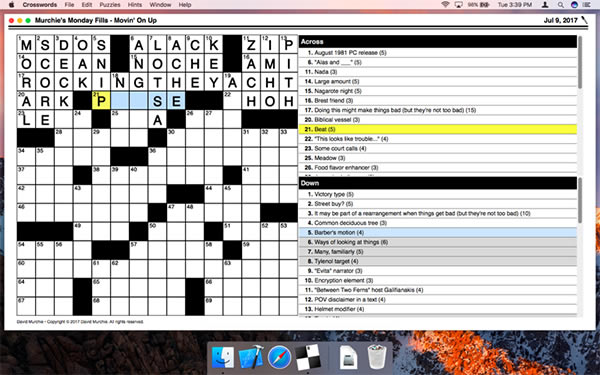 Crosswords Mac