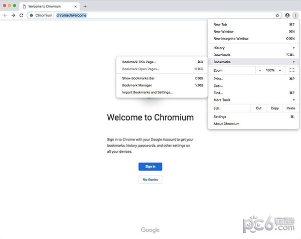 Chromium for mac