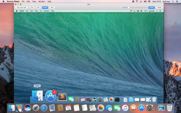 Remote Rippl‪e Mac
