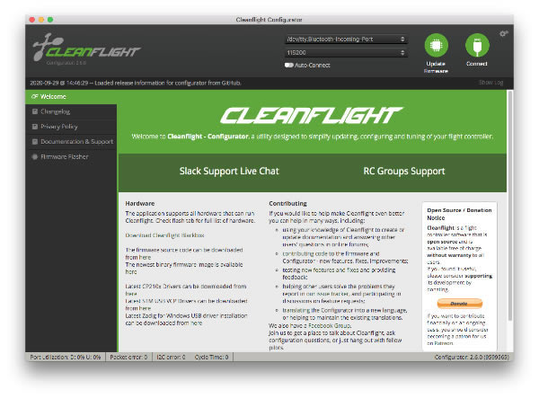 Cleanflight Configurator Mac