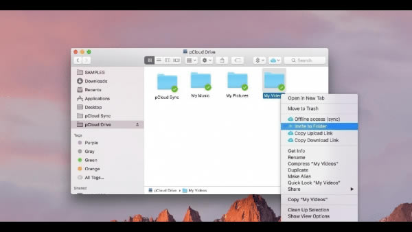 pCloud Drive Mac