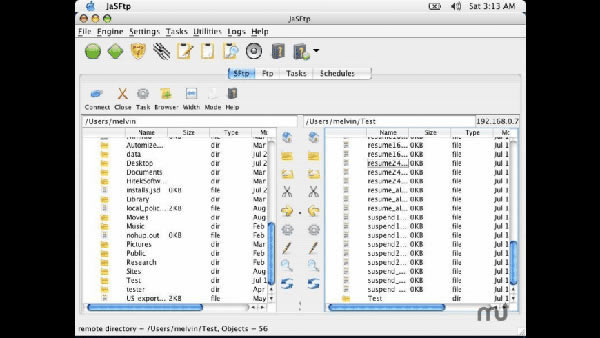 JaSFtp for Mac