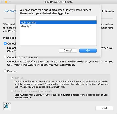 OLM Converter콢for Mac