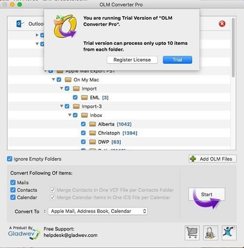 OLM Converter Pro Mac