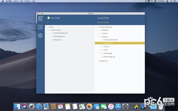 Jet Files Mac