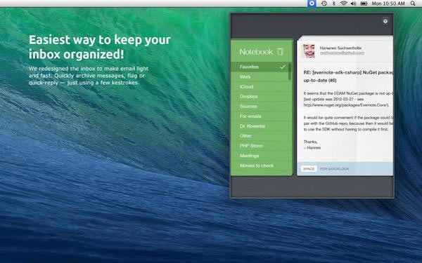 BlinkMail for mac