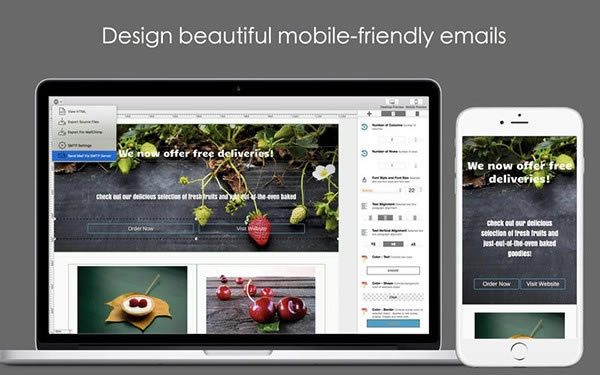 Dragon Responsive Email Designer Mac