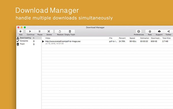 Download Manager for Mac