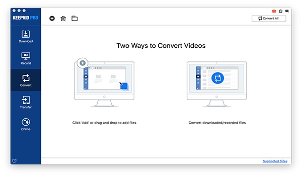 KeepVid Pro for Mac