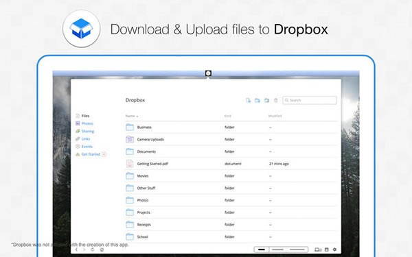 App Box for Dropbox Mac