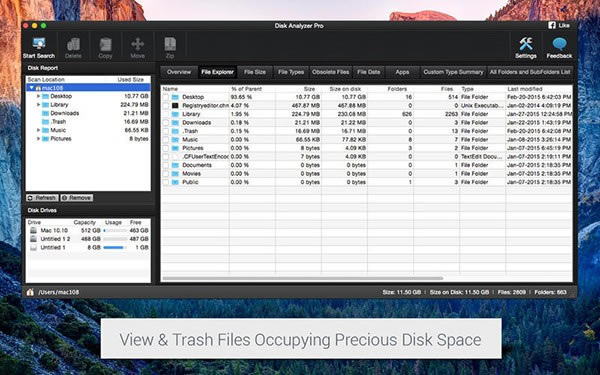 Disk Analyzer Pro Mac