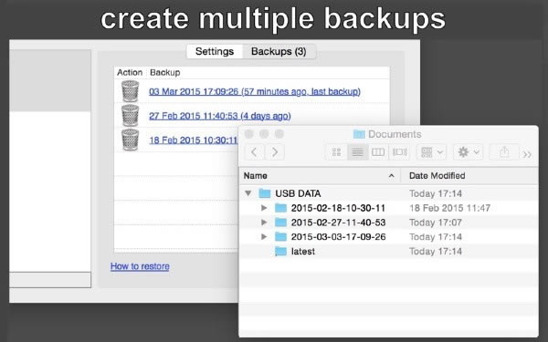 Flash Drive Backup Mac