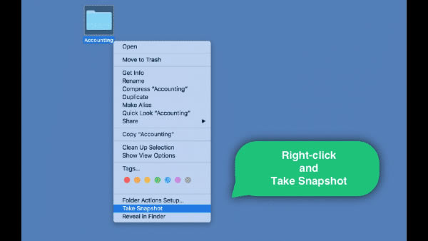 Folder Snapshot Utility Mac