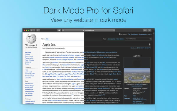 Dark Mode Pro Mac