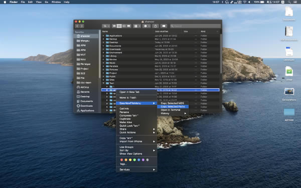 Easy New File Menu Mac