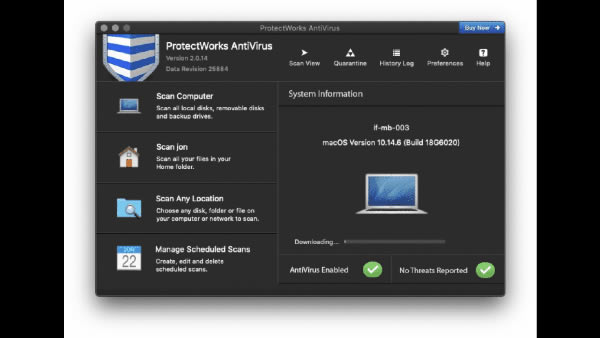 ProtectWorks AntiVirus Mac