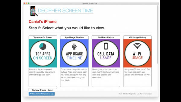 Decipher Screen Time Mac