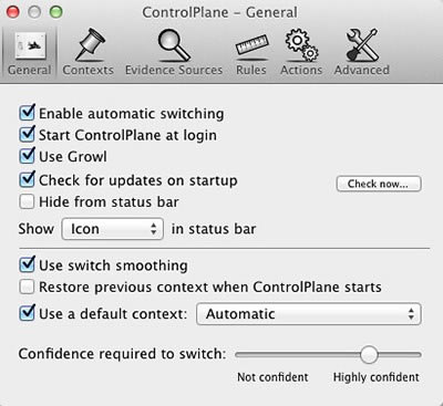 ControlPlane Mac