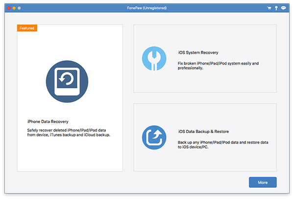 FonePaw iPhone Data Recovery Mac