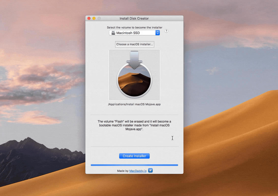 Install Disk Creator Mac