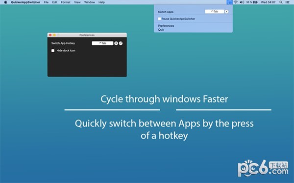 QuickerAppSwitcher Mac
