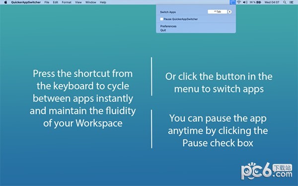 QuickerAppSwitcher Mac